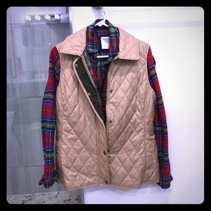 LL bean kakhi vest